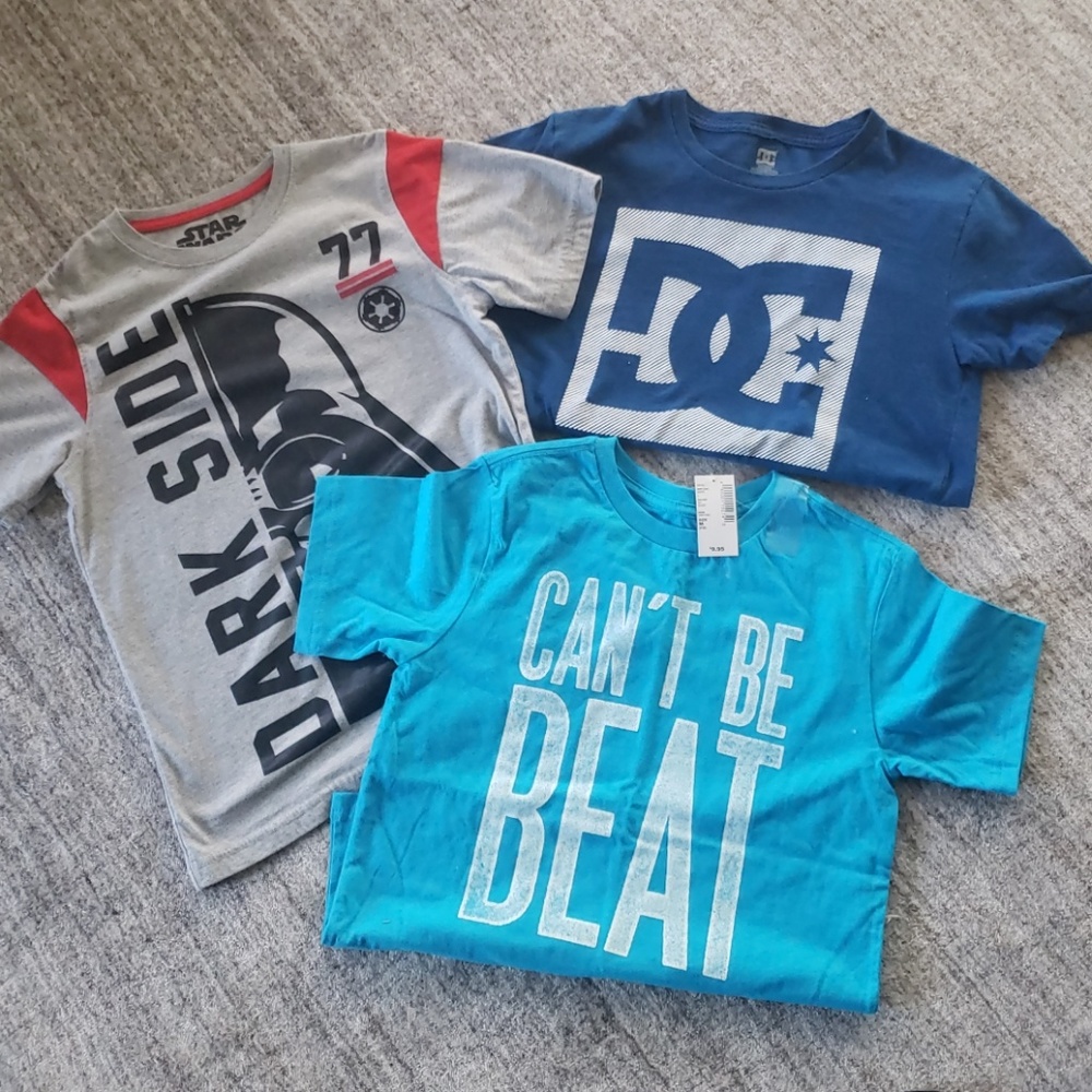 3 Boys Size M T-shirts